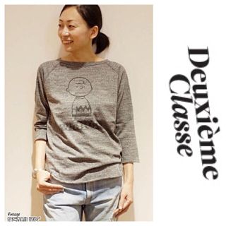 ドゥーズィエムクラス(DEUXIEME CLASSE)のDeuxieme Classe チャーリー・ブラウンラグランTシャツ◆(Tシャツ(半袖/袖なし))