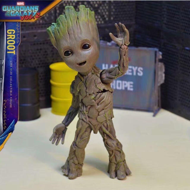 超可愛い 1 1 フィギュア グルート Groot 非 ホットトイズの通販 By Hobby Box ラクマ