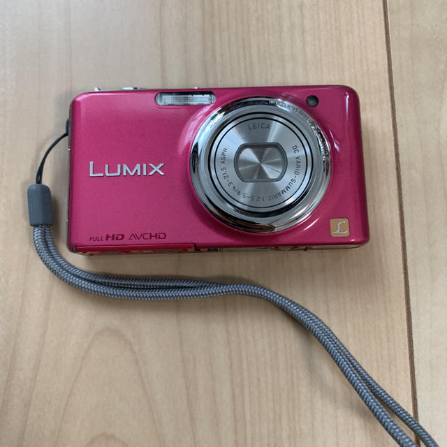 [美品]Panasonic DMC-FX77 LUMIX ピンク