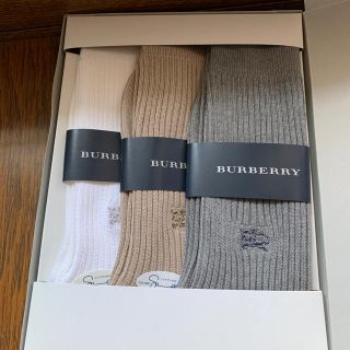 バーバリー(BURBERRY)のバーバリー 靴下 ３足(ソックス)