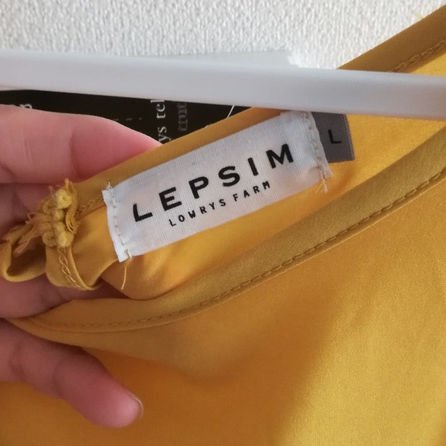 LEPSIM(レプシィム)のLEPSIM ノースリーブ  レディースのトップス(カットソー(半袖/袖なし))の商品写真