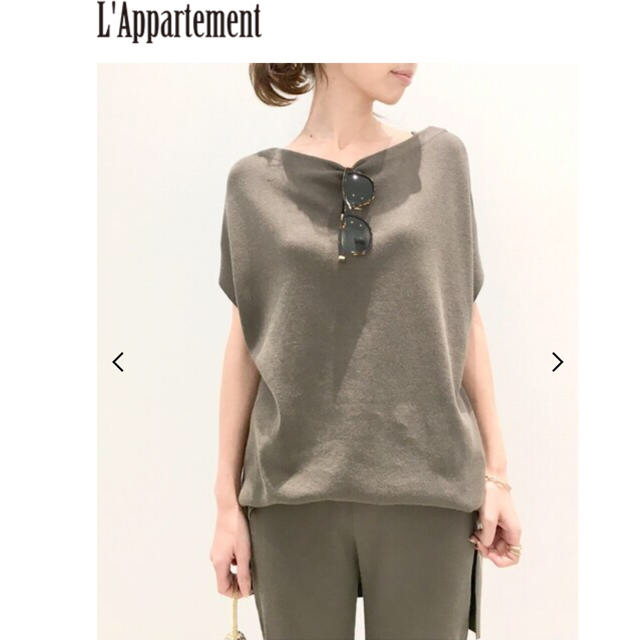 L'Appartement DEUXIEME CLASSE(アパルトモンドゥーズィエムクラス)の新品  アパルトモン F/S Tunic カーキ   レディースのトップス(チュニック)の商品写真