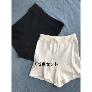 エディットフォールル(EDIT.FOR LULU)の【edit.for.lulu☆美品】etoileショートパンツ 2点セット(ショートパンツ)