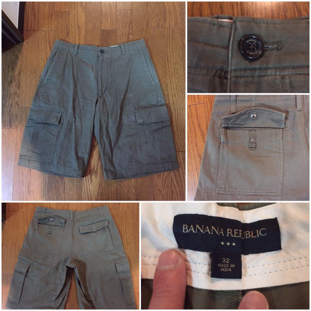 Banana Republic(バナナリパブリック)の最終値下げセール‼︎送料込み banana republic cargo レア メンズのパンツ(ショートパンツ)の商品写真