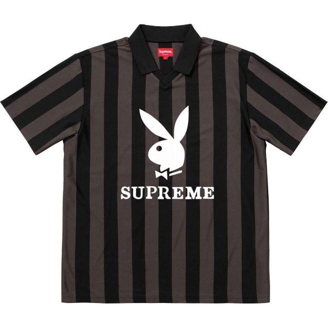 Supreme Playboy Soccer JerseyプレイボーイサッカーT