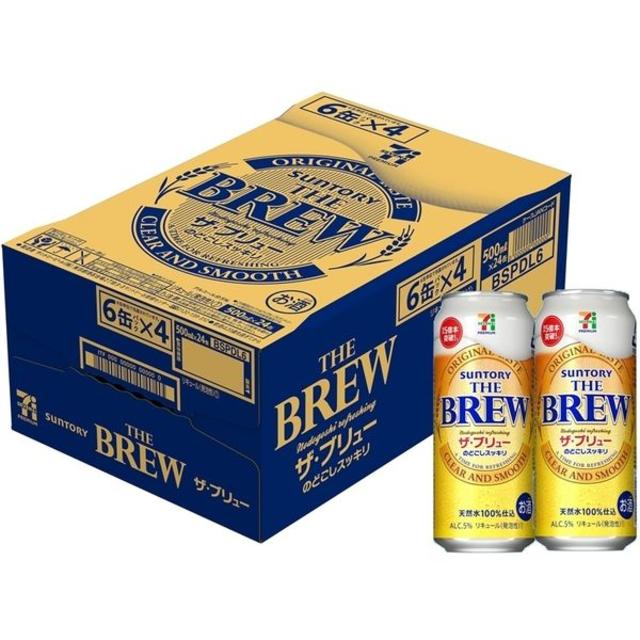 セブンプレミアム ザ・ブリュー 500ml × 24 送料無料 食品/飲料/酒の酒(ビール)の商品写真