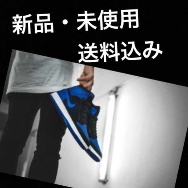 air jordan 1 retro high  flyknit royal靴/シューズ