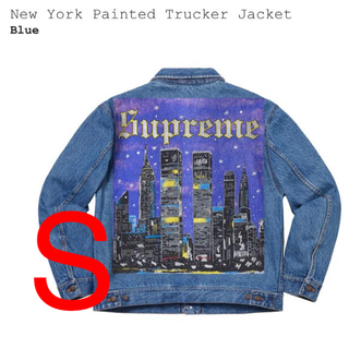 シュプリーム(Supreme)のSUPREME New York Painted Trucker Jacket(Gジャン/デニムジャケット)