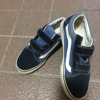 ヴァンズ(VANS)のvans スニーカー キッズ  22センチ(スニーカー)