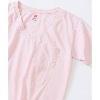 スローブイエナ(SLOBE IENA)のHANES×SLOBE 別注 USコットン VネックポケットTシャツ(Tシャツ(半袖/袖なし))