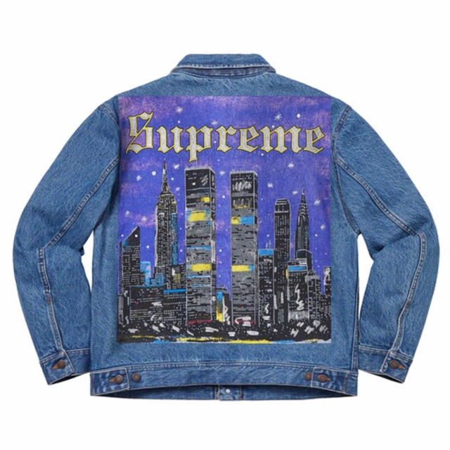 Supreme(シュプリーム)のSupreme New York Painted Trucker Jacket  メンズのジャケット/アウター(Gジャン/デニムジャケット)の商品写真