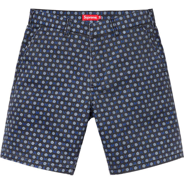 最安値 新品 Supreme work short 34