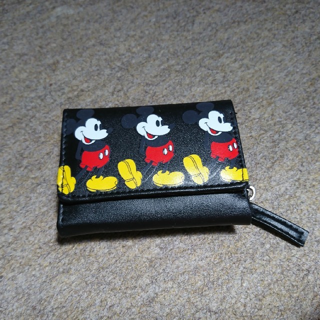 X-girl(エックスガール)のミッキーミニ財布 レディースのファッション小物(財布)の商品写真