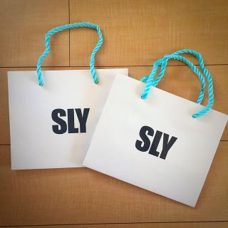 スライ(SLY)のスライショッパー★(ショップ袋)