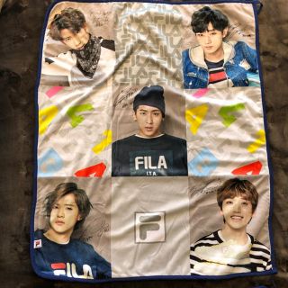 ビーワンエーフォー(B1A4)の中古品 B1A4×FILA ブランケット ポスター型カタログ付き(アイドルグッズ)