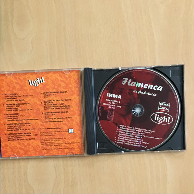 Flamenca de Andalucia フラメンコCD エンタメ/ホビーのCD(ワールドミュージック)の商品写真