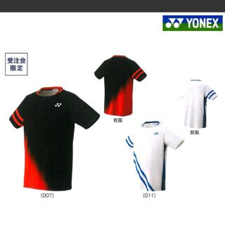 YONEX - 限定 桃田賢斗ヨネックス 10324Yゲームシャツ ホワイト XO