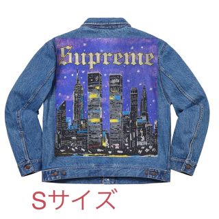 シュプリーム(Supreme)のSupreme New York Painted Trucker Jacket(Gジャン/デニムジャケット)