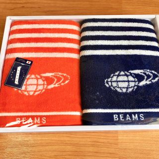 ビームス(BEAMS)のBEAMS 今治 タオル 2枚セット(タオル/バス用品)