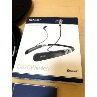 デノン(DENON)のDENON AH‐C820W Bluetooth ワイヤレスイヤホン(ヘッドフォン/イヤフォン)