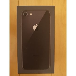 アイフォーン(iPhone)の iPhone8 64GB　スペースグレイ 黒 SIMロック解除済み(スマートフォン本体)