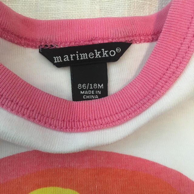 marimekko(マリメッコ)のmarimekko マリメッコ 半袖Tシャツ キッズ/ベビー/マタニティのキッズ服女の子用(90cm~)(Tシャツ/カットソー)の商品写真