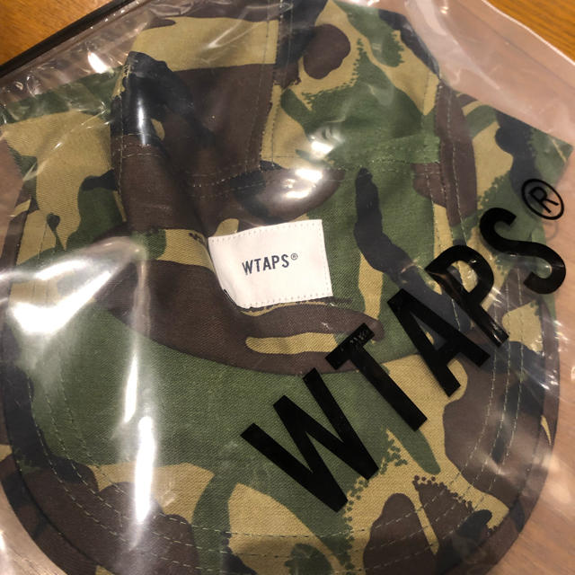 メンズ19ss wtaps キャップ cap 迷彩 camo cotton satin