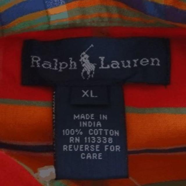 Ralph Lauren(ラルフローレン)の美品　「ラルフローレン RalphLauren」　半袖シャツ　　メンズ メンズのトップス(シャツ)の商品写真