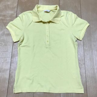 ユニクロ(UNIQLO)のユニクロ ポロシャツ S  イエロー(ポロシャツ)