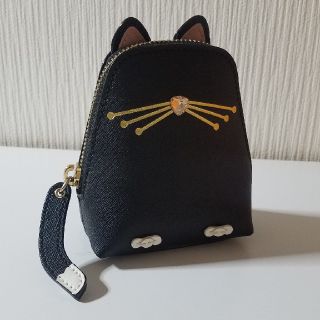 ケイトスペードニューヨーク(kate spade new york)のケイトスペード katespade コインケース 小銭入れ ポーチ 猫 キャット(コインケース)