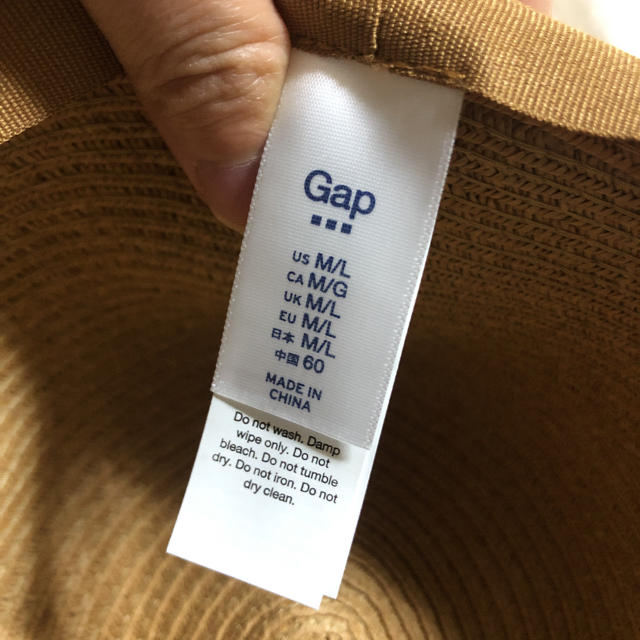 GAP(ギャップ)の麦わら帽子 レディースの帽子(麦わら帽子/ストローハット)の商品写真