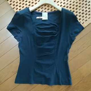 シビラ(Sybilla)のSbillaシビラ☆上品紺色カットソー(カットソー(半袖/袖なし))