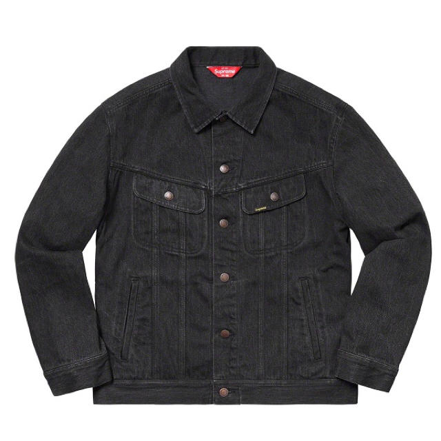 Supreme(シュプリーム)の Supreme New York jacket black  L メンズのジャケット/アウター(Gジャン/デニムジャケット)の商品写真