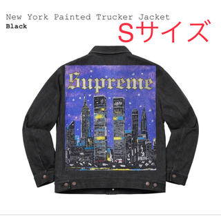 シュプリーム(Supreme)のSupreme New York Painted Trucker Jacket (Gジャン/デニムジャケット)