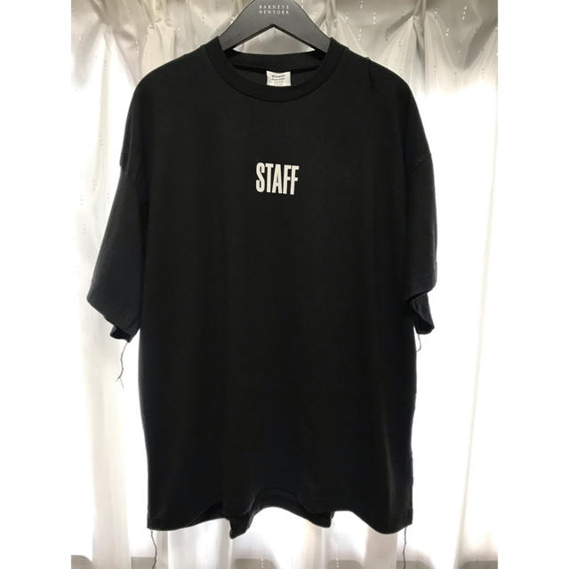 Vetements x Hanes 再構築 Staff Tシャツ L 17ss