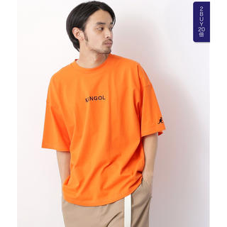 カンゴール(KANGOL)のKANGOL オレンジ Tシャツ ぶんぶんさん専用(Tシャツ/カットソー(半袖/袖なし))