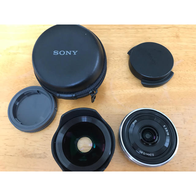 SONY sel16f28 VCL-ECU1 ワイドコンバーターセット カメラ カメラ 