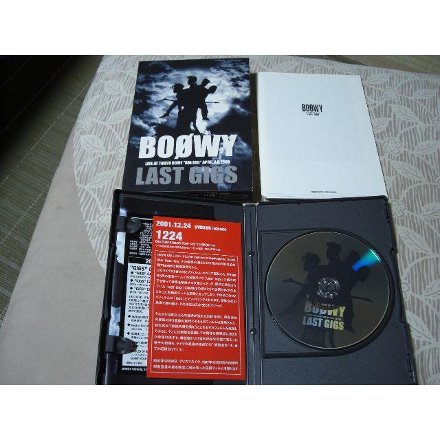 BOOWY LAST GIGS DVD  エンタメ/ホビーのDVD/ブルーレイ(ミュージック)の商品写真