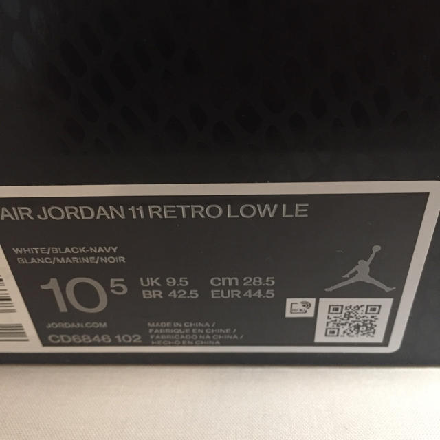 送料込 28.5cm AIR JORDAN 11 RETRO LOW LE