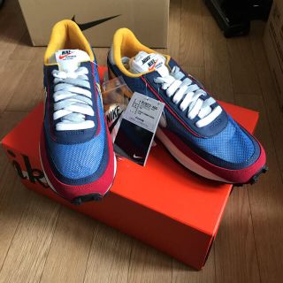 ナイキ(NIKE)のNIKE SACAI LD WAFFLE BLUE(スニーカー)