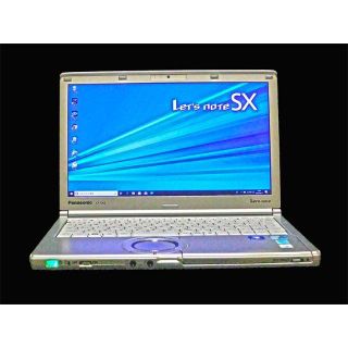 パナソニック(Panasonic)のLet's note　爆速ＳＳＤ240Ｇ　Corei5/DVDマルチ/Win10(ノートPC)