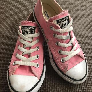 コンバース(CONVERSE)の最終値下げ CONVERSE  16.5 17 ピンク キッズ ローカット(スニーカー)