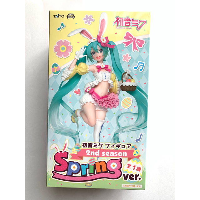 TAITO(タイトー)の初音ミク フィギュア 2nd season springver. ハンドメイドのおもちゃ(フィギュア)の商品写真