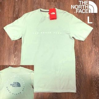 ザノースフェイス(THE NORTH FACE)の売切!ノースフェイス ハーフドームロゴ 半袖Tシャツ(L)緑 180902(Tシャツ/カットソー(半袖/袖なし))