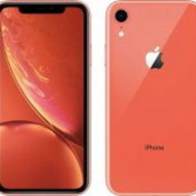 【新品未使用】【SIMフリー】iPhoneXR 128GB コーラル