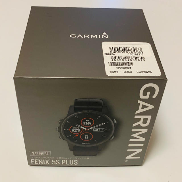 誠実 GARMIN Black Sapphire Plus 5S fenix 値下げ中！GARMIN - 腕時計