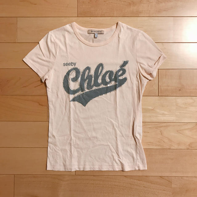 SEE BY CHLOE(シーバイクロエ)の【美品】 SEE BY CHLOE Tシャツ サイズ38 レディースのトップス(Tシャツ(半袖/袖なし))の商品写真