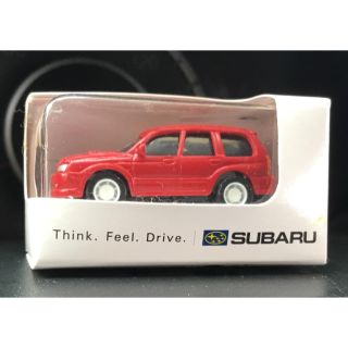 スバル(スバル)のスバル フォレスター レッド プルバックカー マグネット ノベルティー 非売品(ミニカー)