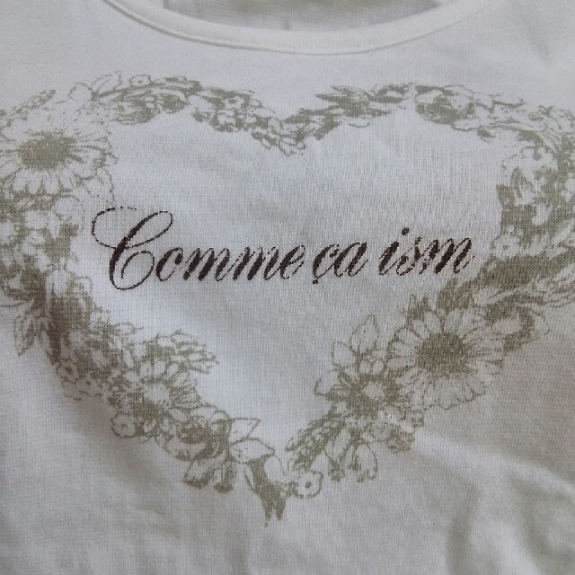 COMME CA ISM(コムサイズム)のTシャツ カップ付き レディースのトップス(Tシャツ(半袖/袖なし))の商品写真