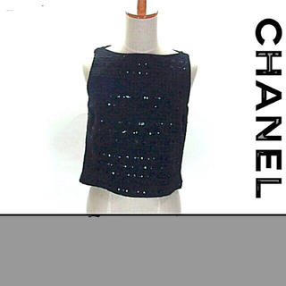 シャネル(CHANEL)のシャネル ノースリトップス(Tシャツ(半袖/袖なし))